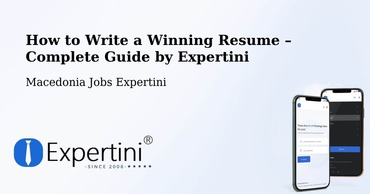 Resume Writing Guide for Job Seekers – Vrapčište - Vrapčište, Macedonia Jobs Expertini